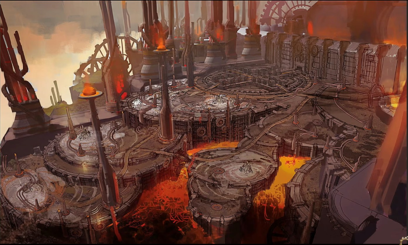 溶岩工場エリア