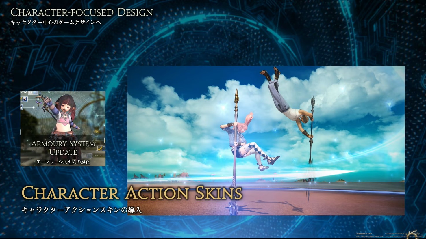 CHARACTER ACTION SKINS キャラクターアクションスキンの導入