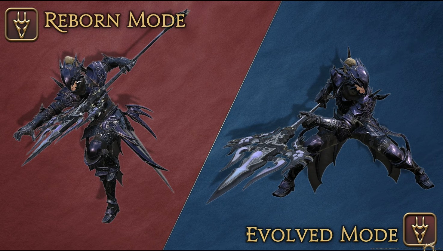 REBORN MODE vs EVOLVED MODE 竜騎士